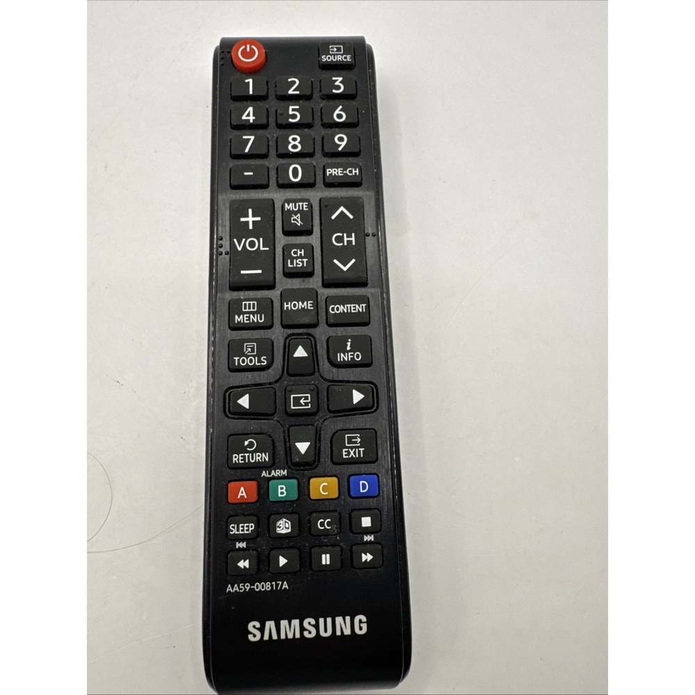 Samsung AA59-00817A TV Remote Control - Black